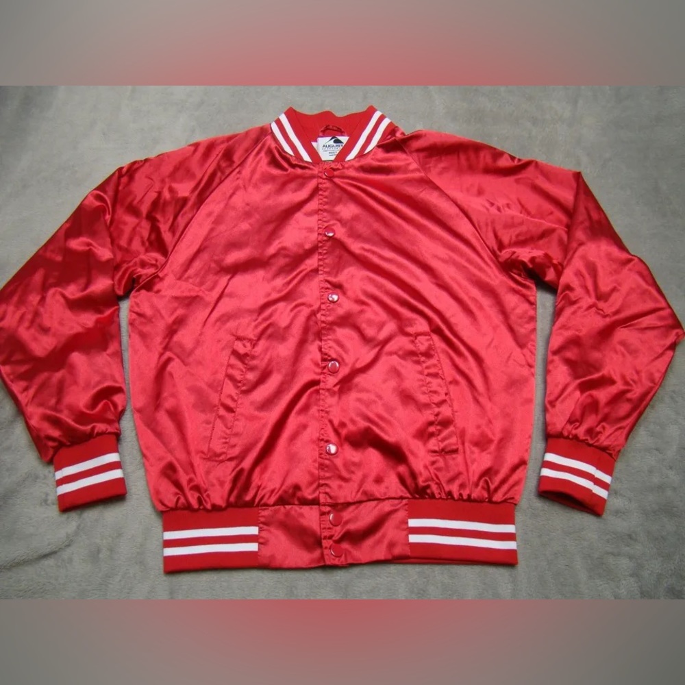 Augusta Sportswear Satin Baseball Varsity